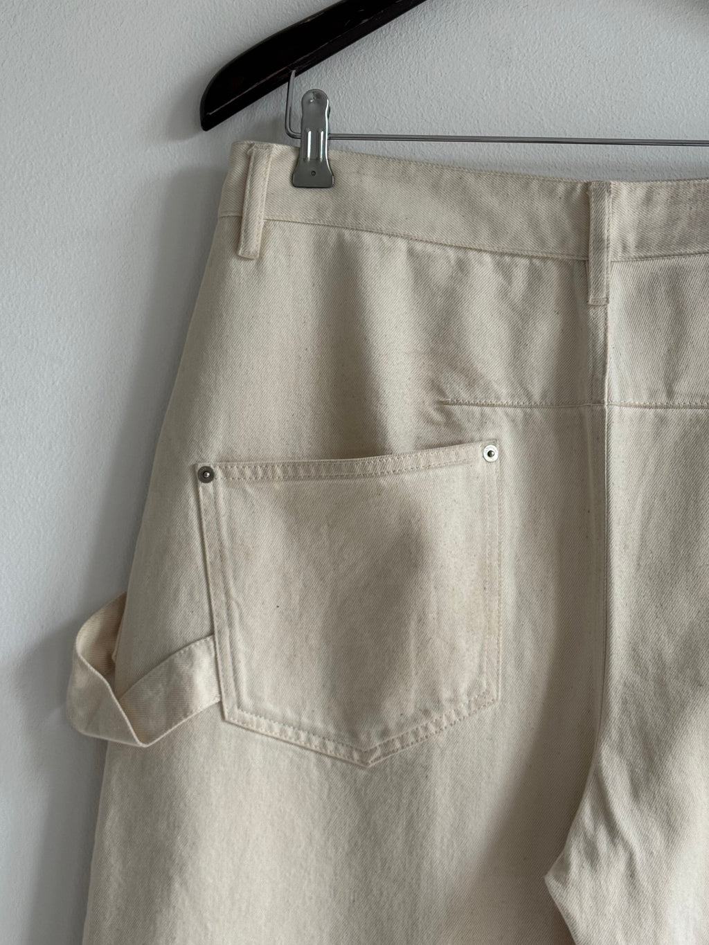 JW ANDERSON REMBRANDT TWISTED WORKWEAR JEANS