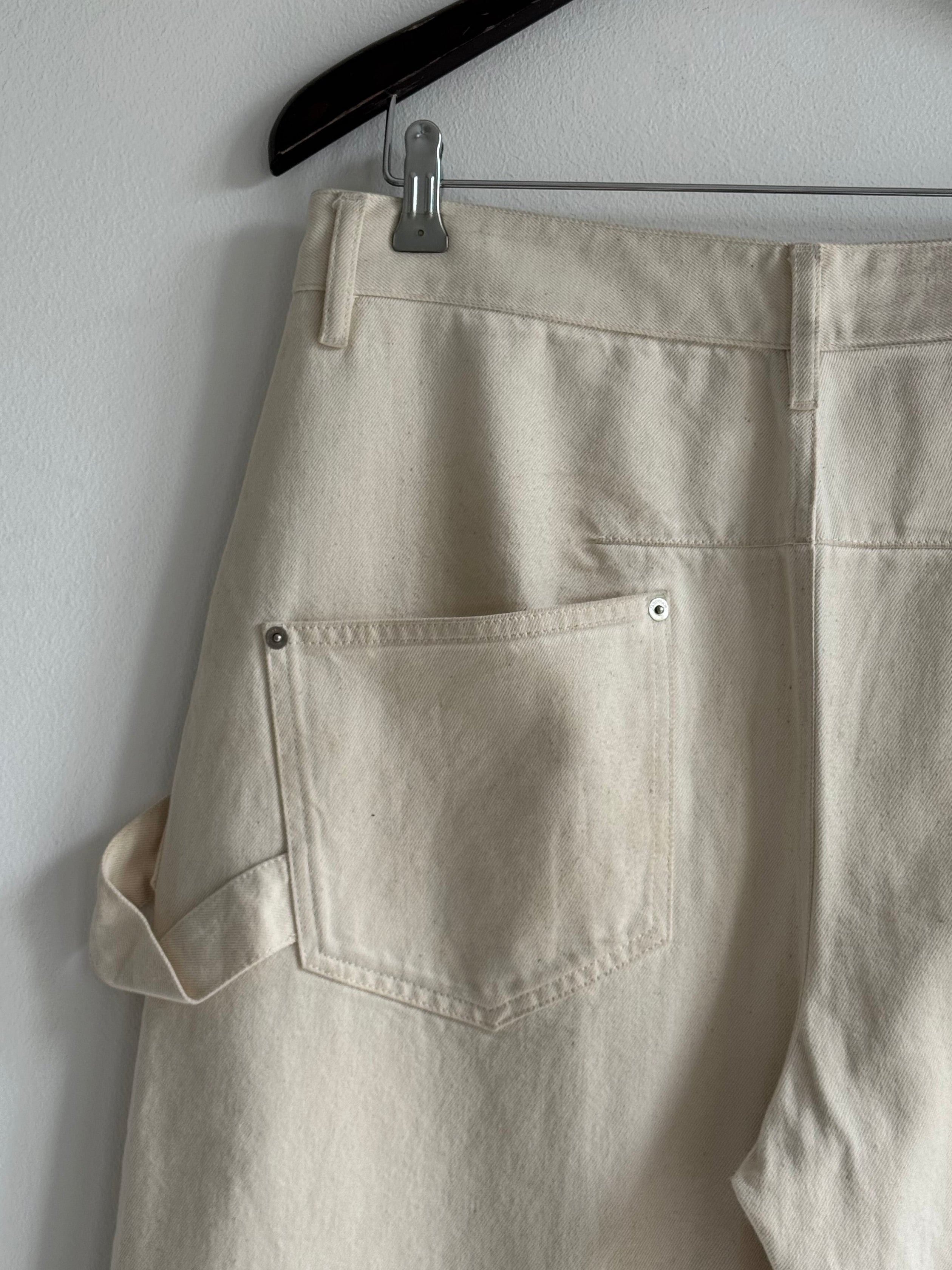 JW ANDERSON REMBRANDT TWISTED WORKWEAR JEANS