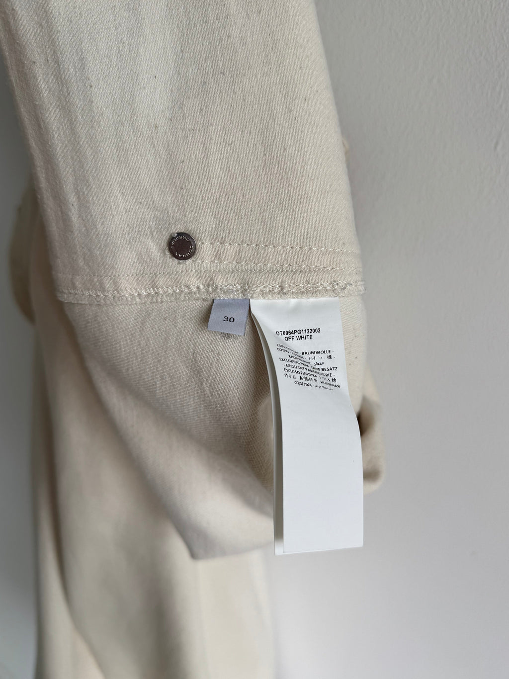 JW ANDERSON REMBRANDT TWISTED WORKWEAR JEANS
