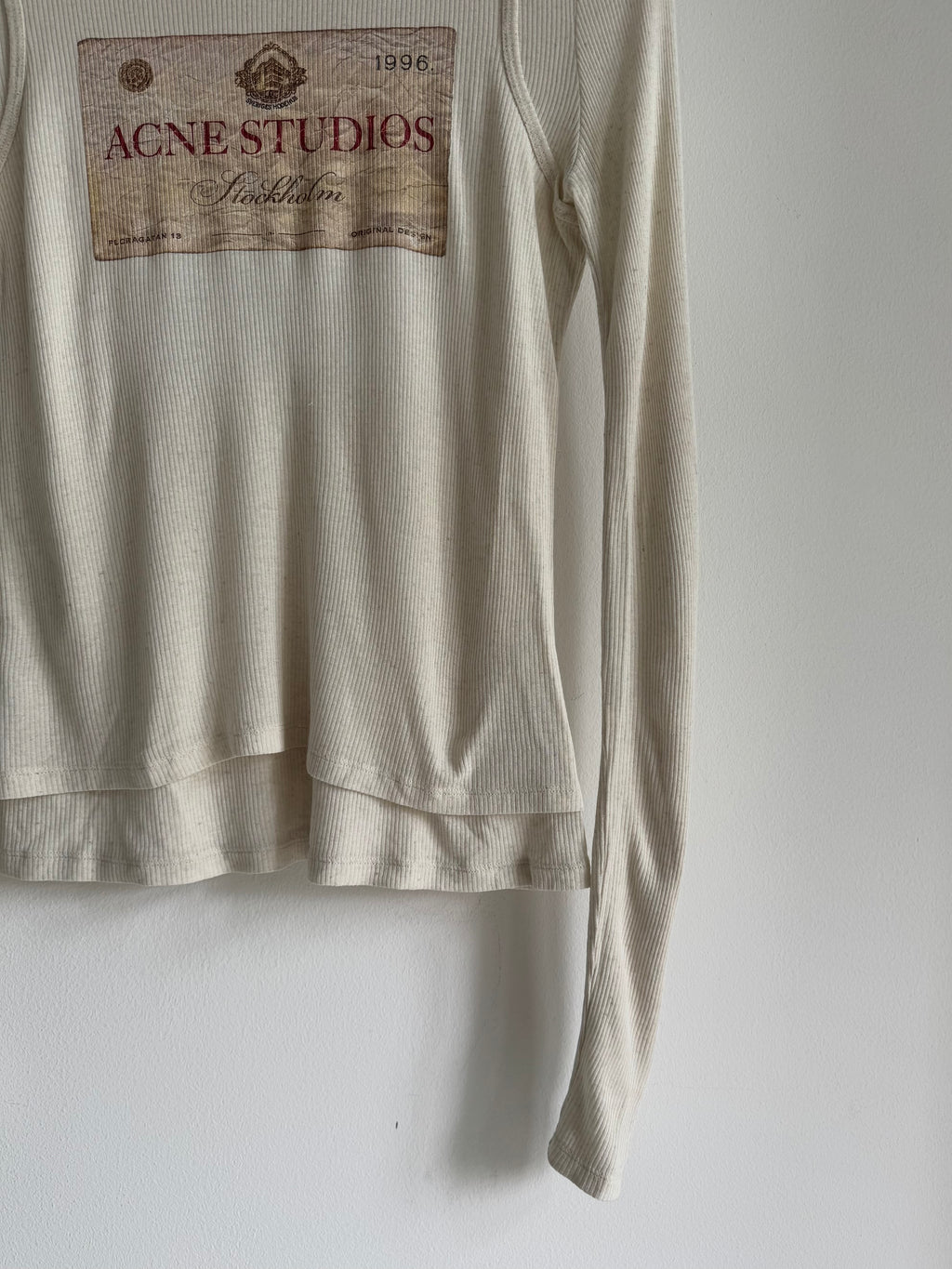 ACNE STUDIOS DOUBLE LAYERED LONGLEEVE