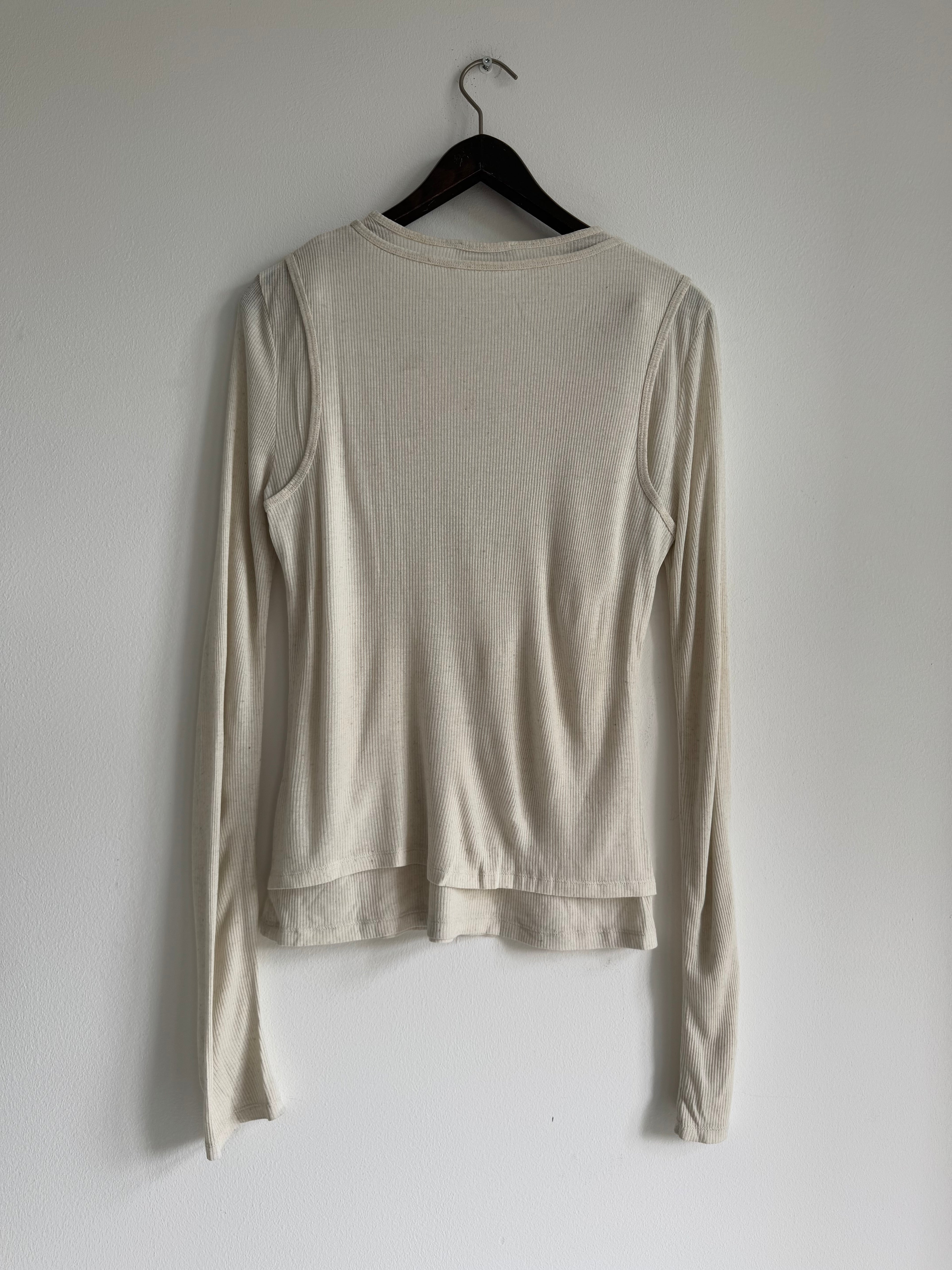 ACNE STUDIOS DOUBLE LAYERED LONGLEEVE