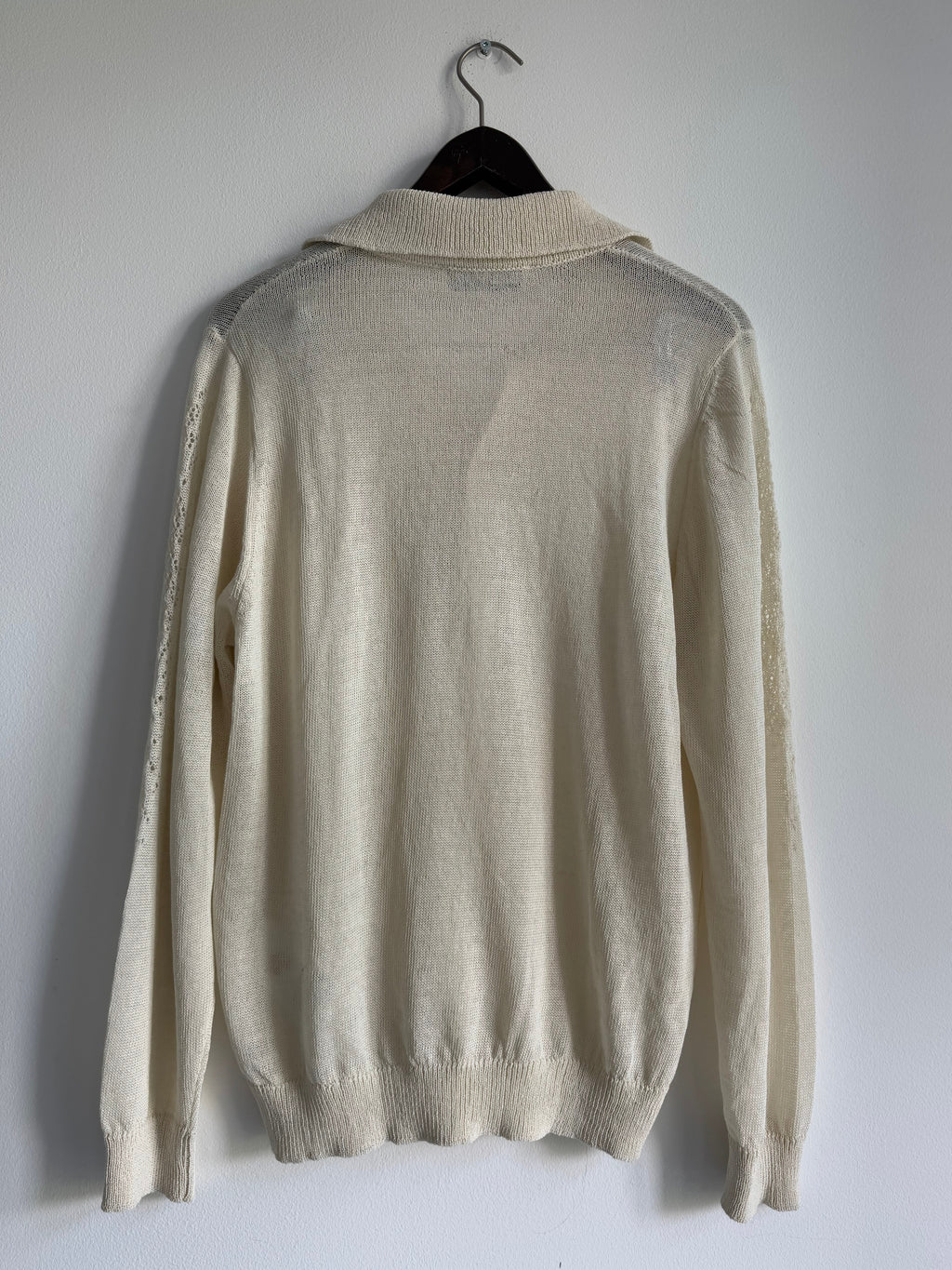 OUR LEGACY GRANNY KNIT POLO LONGSLEEVE
