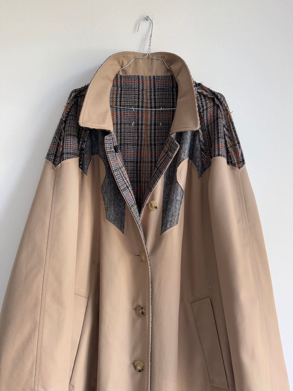 MAISON MARGIELA REVERSIBLE TRENCH COAT