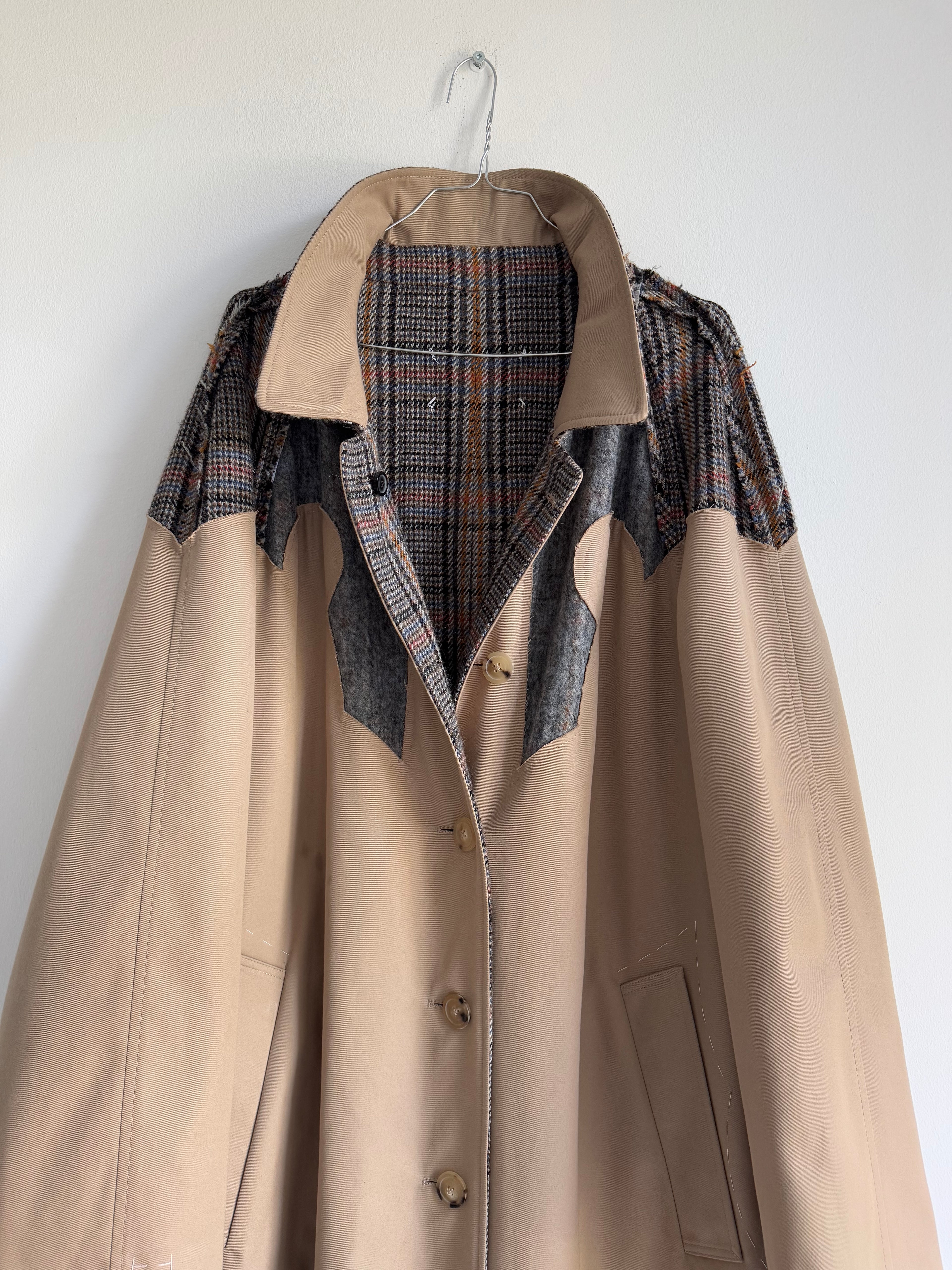 MAISON MARGIELA REVERSIBLE TRENCH COAT