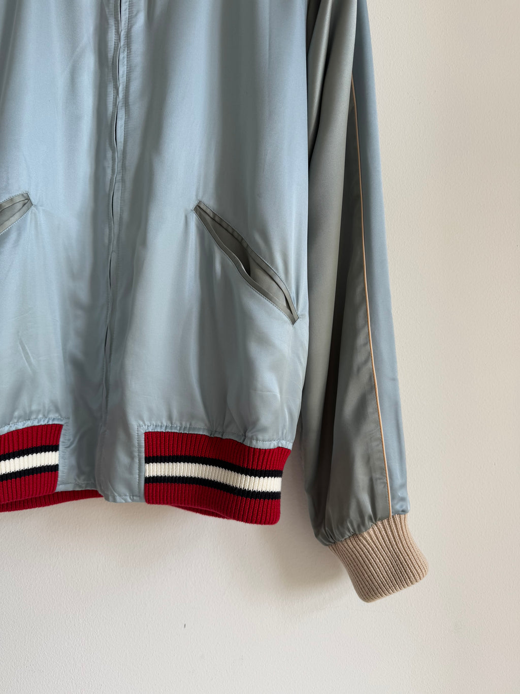 GUCCI REVERSIBLE SOUVENIR BOMBER JACKET