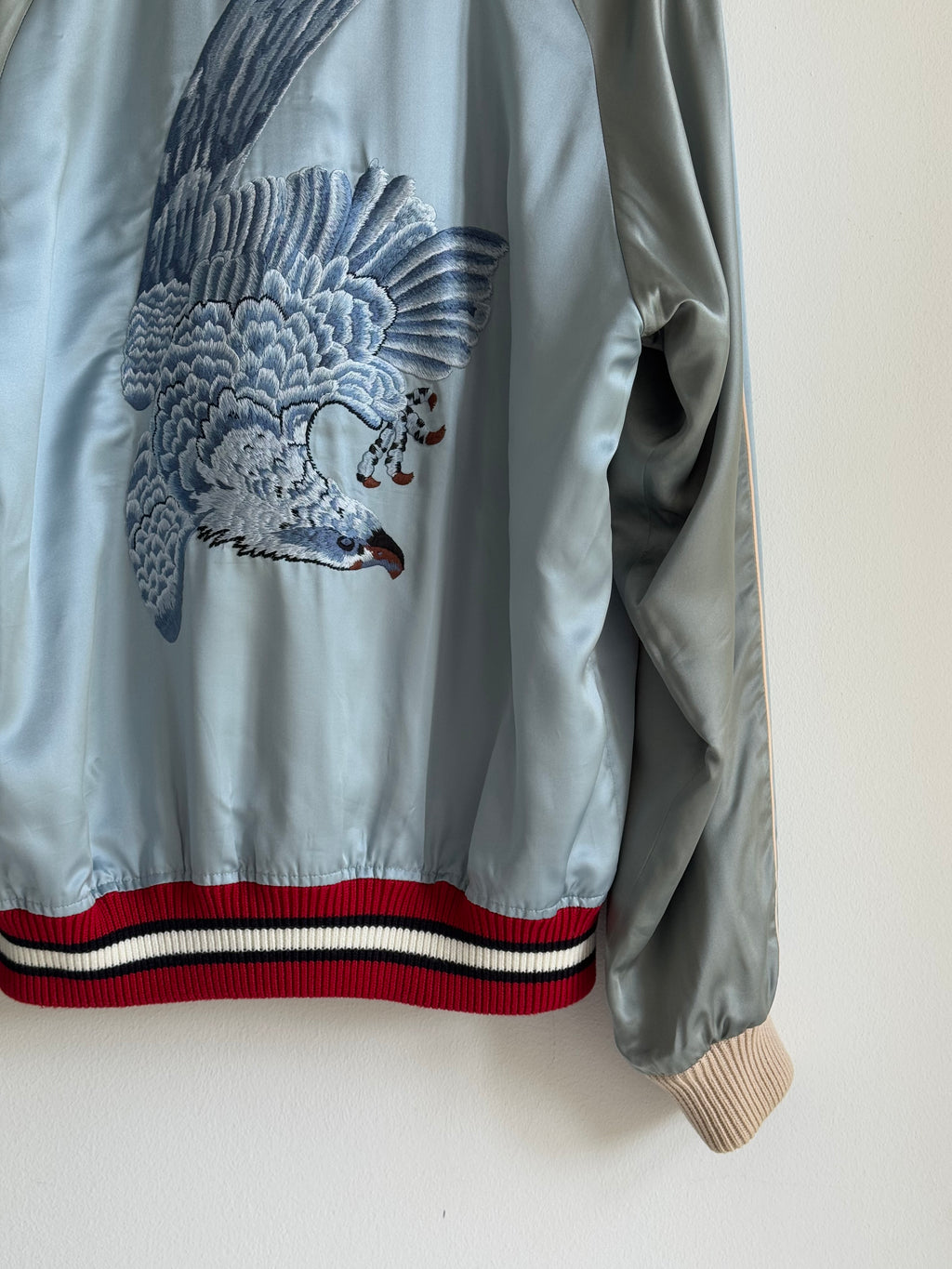 GUCCI REVERSIBLE SOUVENIR BOMBER JACKET