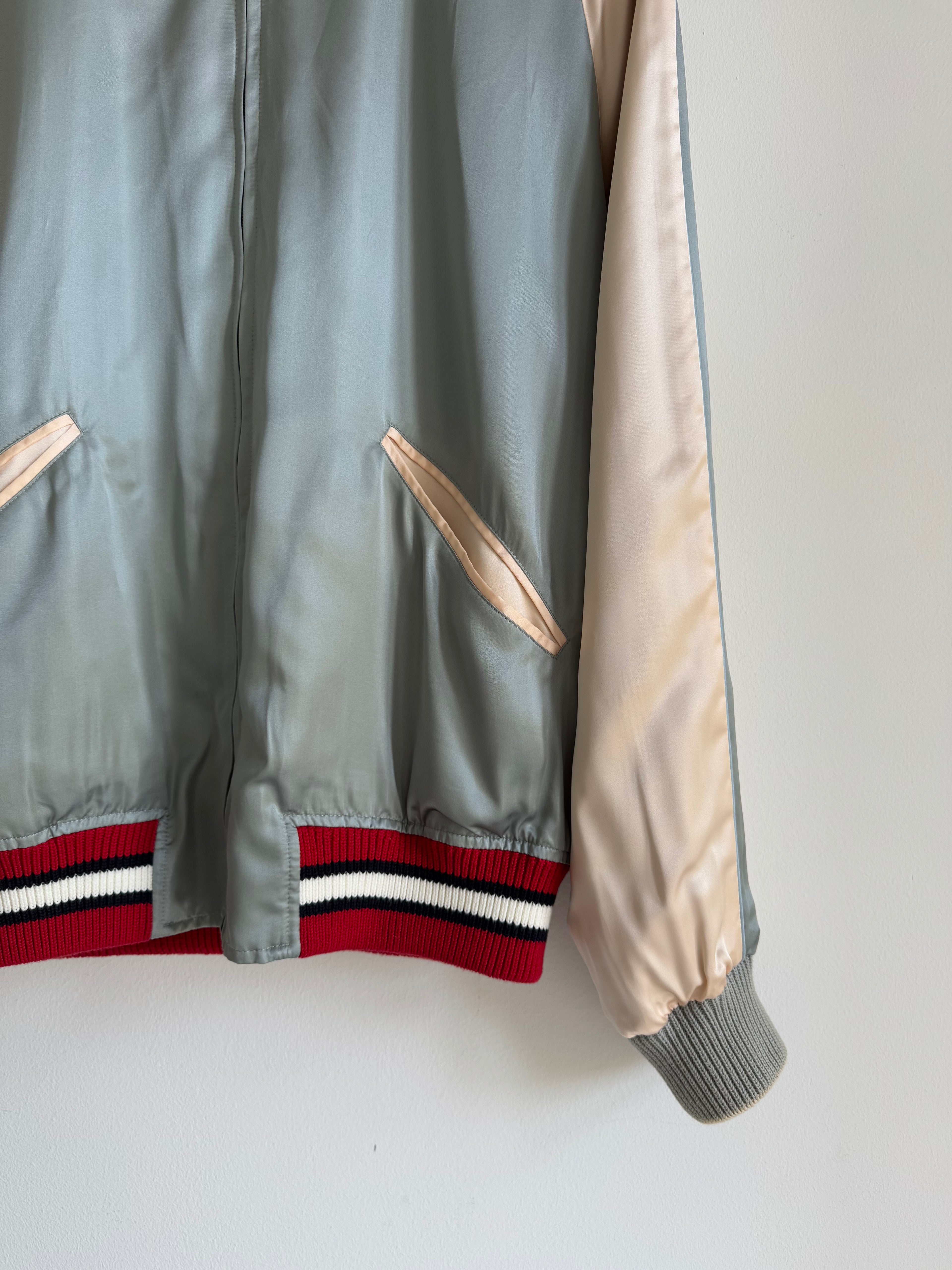GUCCI REVERSIBLE SOUVENIR BOMBER JACKET